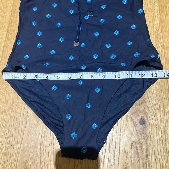 SALE ⬇️ SEAFOLLY  SUNFLOWER BLUE V NECK SWIMSUIT - Picture 6 of 13